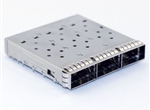 QSFP 1x3cage